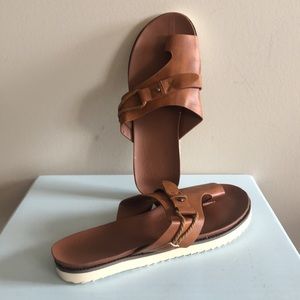 👛 (ANY 2/$15) NWOT GENERIC Light and Casual Toe Sandal, Size 40/USA 9.5